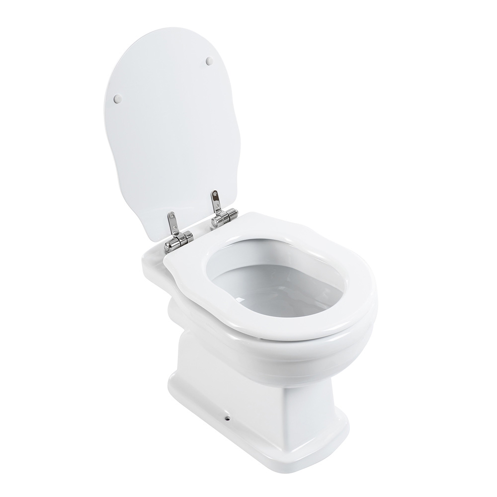 Belbagno Boheme Чаша приставного унитаза 55х21,5х40h, цвет: белый BB115CB