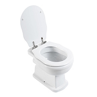 Belbagno Boheme Чаша приставного унитаза 55х21,5х40h, цвет: белый BB115CB