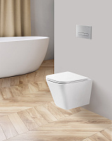 Belbagno Ardente-R Унитаз подвесной 49х24х42h, цвет: белый BB520CHR