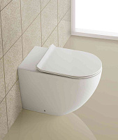 Belbagno Sfera-R Чаша приставного унитаза 57х30х41h, цвет: белый BB2141CBR