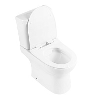 Belbagno Steam Чаша напольного унитаза 62,5х28х40h,с крышкой-сидением, цвет: белый BB130CPR/SC