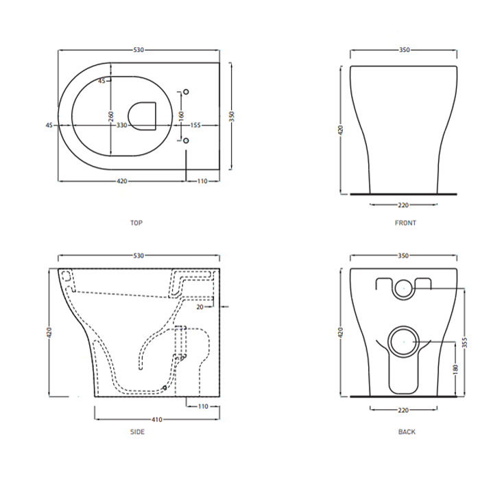 Cielo Enjoy Сиденье для унитаза, цвет: глянцевый белый CPVEJT