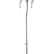 Burlington Bespoke Набор труб слива: труба, механизм и ручка слива, кронштейны, цвет: хром глянец T30 CHR