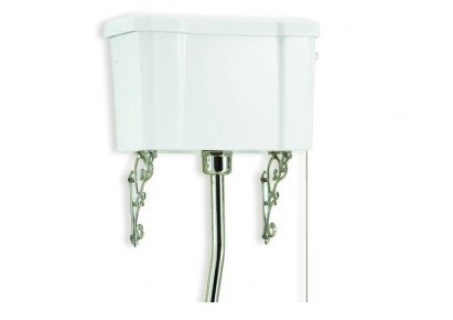 Burlington Classic Бачок слива средний, цвет: белый глянцевый C5