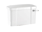 Burlington Regal Бачок с ручкой и сливным механизмом, цвет: белый глянцевый C1