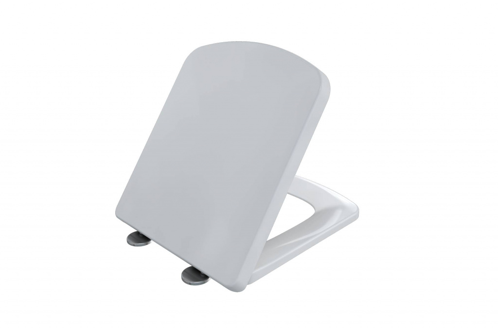 Allen Brau Liberty Крышка-сиденье для унитаза 36x42x3,9h, с микролифтом, цвет: белый глянцевый 4.33006.20