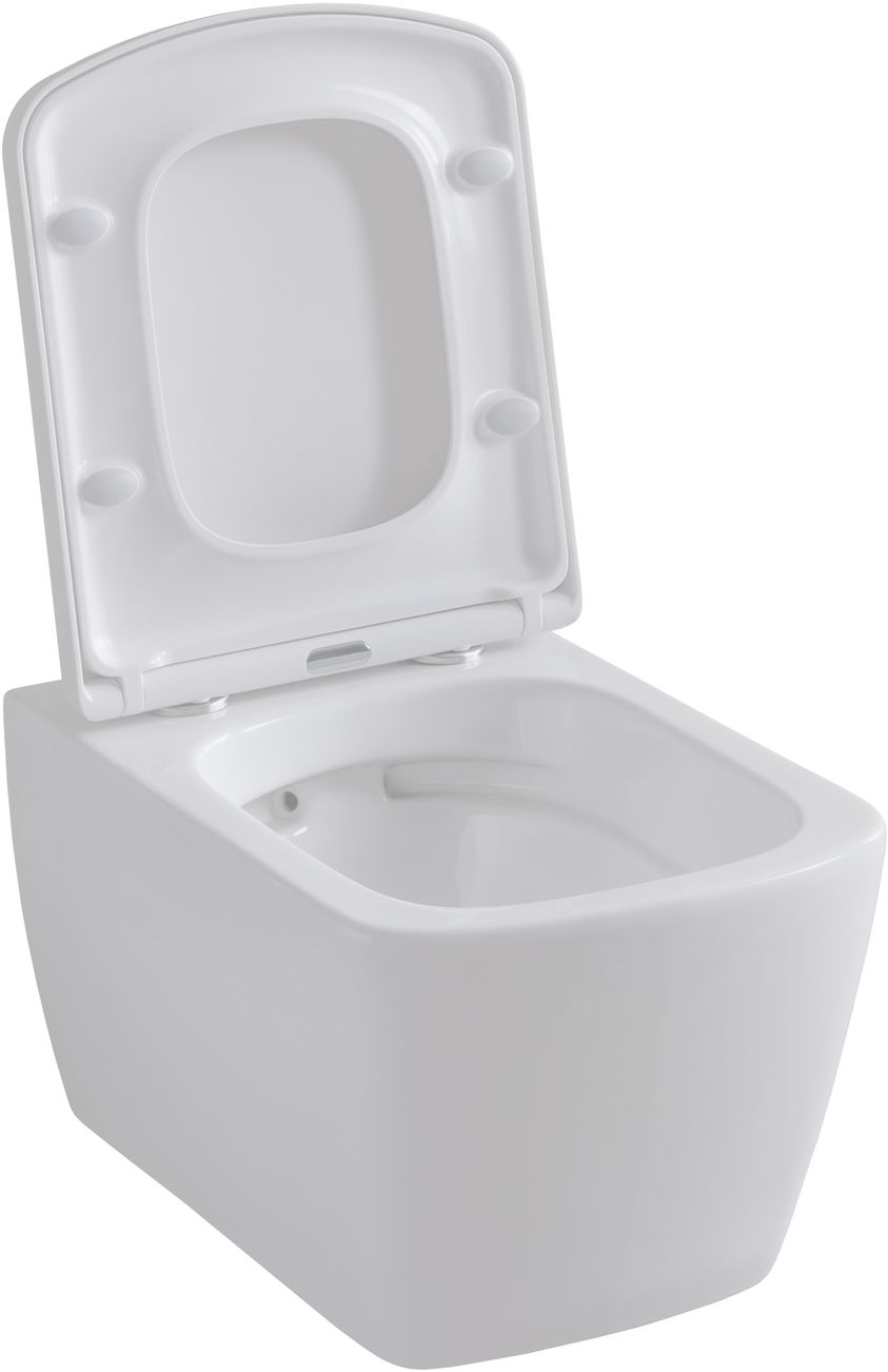 Allen Brau Liberty Крышка-сиденье для унитаза 36x42x3,9h, с микролифтом, цвет: белый глянцевый 4.33006.20