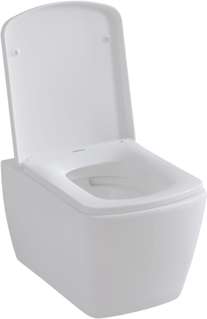 Allen Brau Liberty Крышка-сиденье для унитаза 36x42x3,9h, с микролифтом, цвет: белый глянцевый 4.33006.20