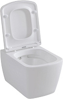 Allen Brau Liberty Крышка-сиденье для унитаза 36x42x3,9h, с микролифтом, цвет: белый глянцевый 4.33006.20