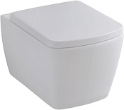 Allen Brau Liberty Унитаз подвесной 35x49 см каскадный смыв, с сиденьем микролифт, цвет: белый глянц 4.32003.20