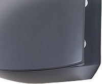 Allen Brau Fantasy Чаша подвесного унитаза 36,3x51 см каскадный смыв, цвет: антрацит 4.11004.AN