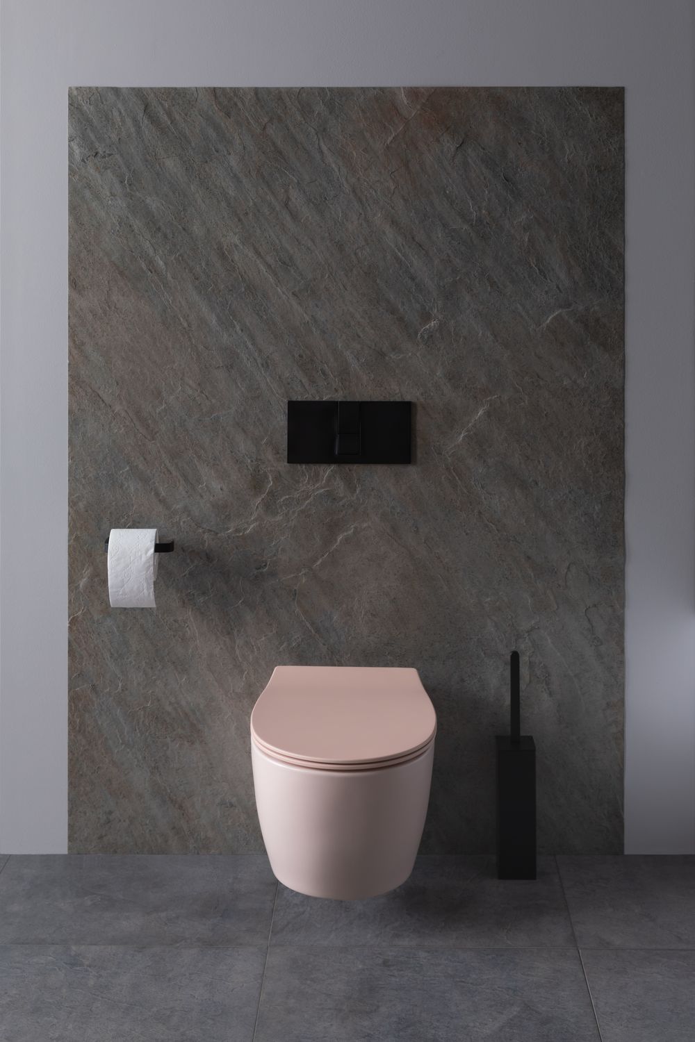 Allen Brau Fantasy Чаша подвесного унитаза 36,3x51 см каскадный смыв, цвет: розовый 4.11004.SM