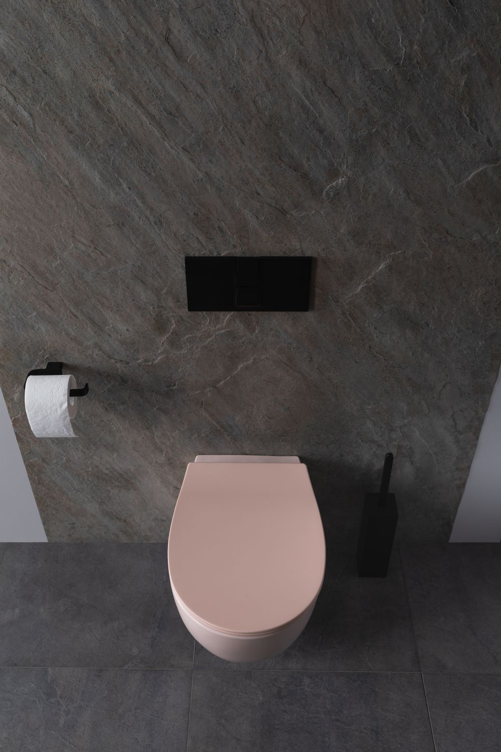 Allen Brau Fantasy Чаша подвесного унитаза 36,3x51 см каскадный смыв, цвет: розовый 4.11004.SM