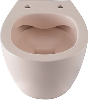 Allen Brau Fantasy Чаша подвесного унитаза 36,3x51 см каскадный смыв, цвет: розовый 4.11004.SM