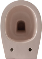 Allen Brau Fantasy Чаша подвесного унитаза 36,3x51 см каскадный смыв, цвет: розовый 4.11004.SM