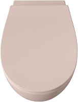 Allen Brau Fantasy Чаша подвесного унитаза 36,3x51 см каскадный смыв, цвет: розовый 4.11004.SM