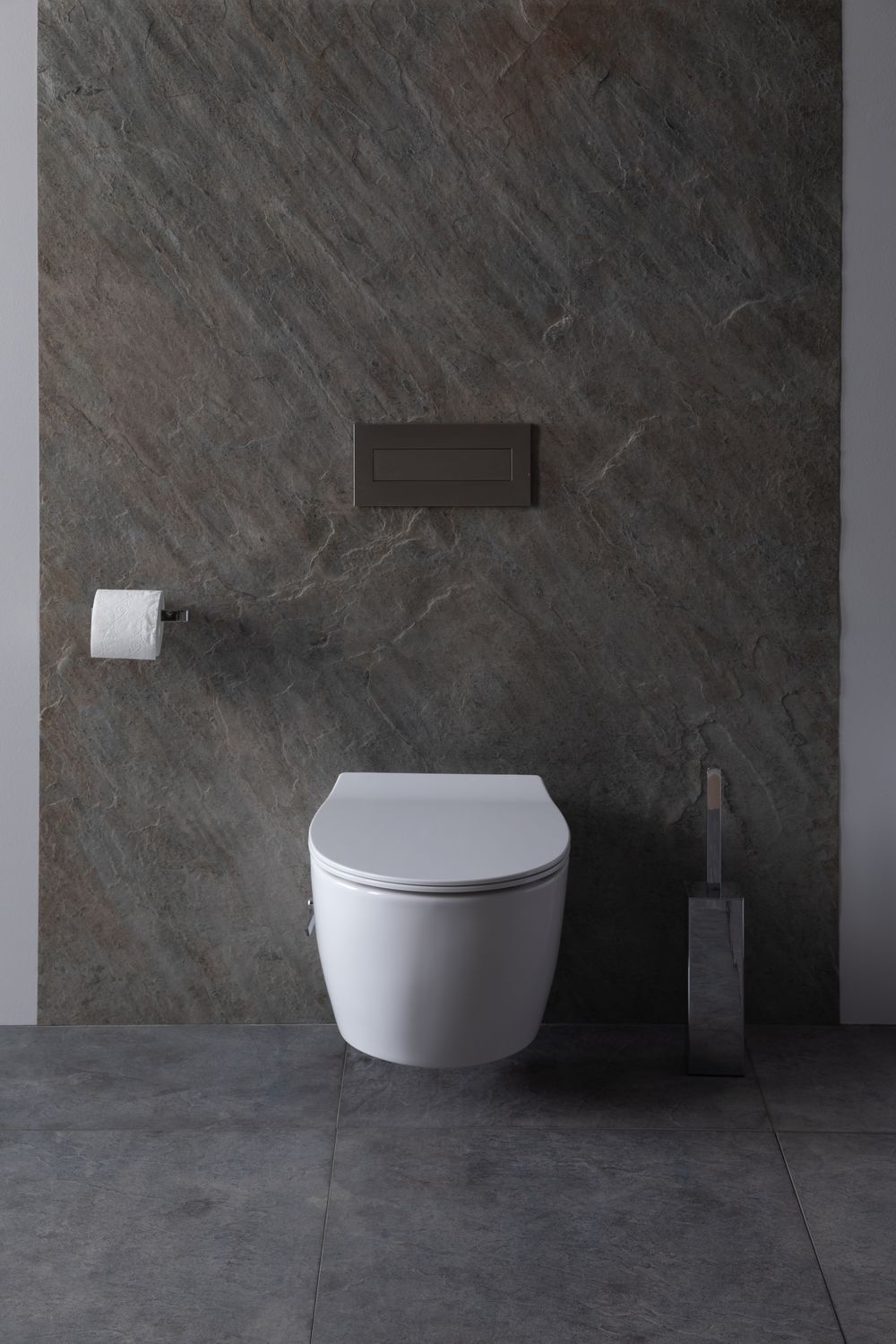 Allen Brau Fantasy Чаша подвесного унитаза 36,3x51 см каскадный смыв, цвет: белый глянцевый 4.11HC1.20