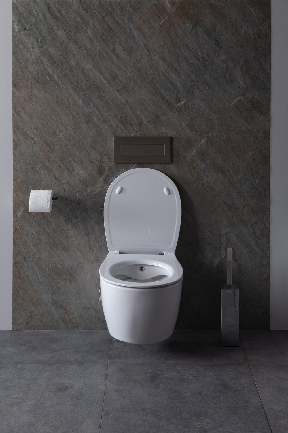 Allen Brau Fantasy Чаша подвесного унитаза 36,3x51 см каскадный смыв, цвет: белый глянцевый 4.11HC1.20