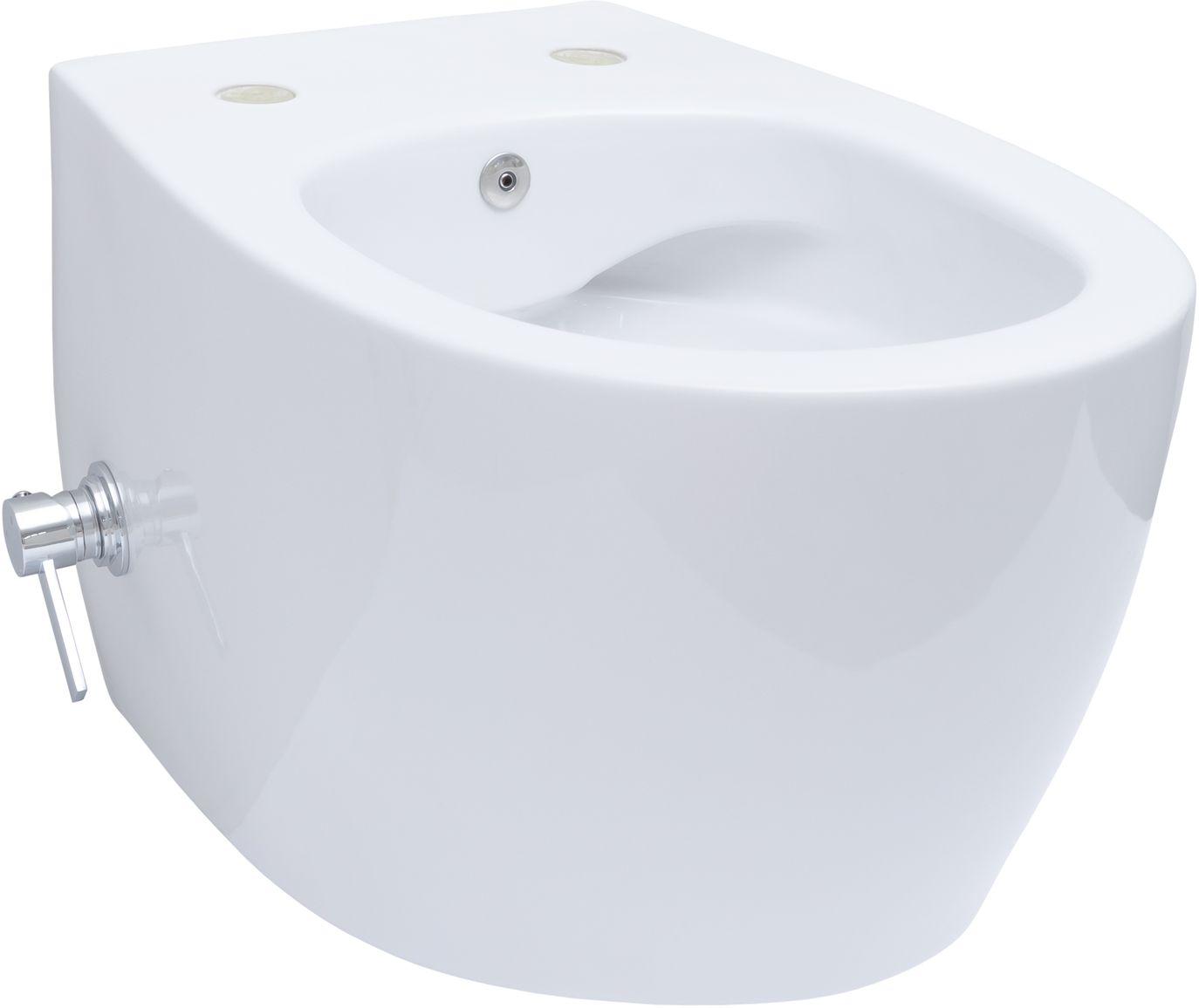 Allen Brau Fantasy Чаша подвесного унитаза 36,3x51 см каскадный смыв, цвет: белый глянцевый 4.11HC1.20