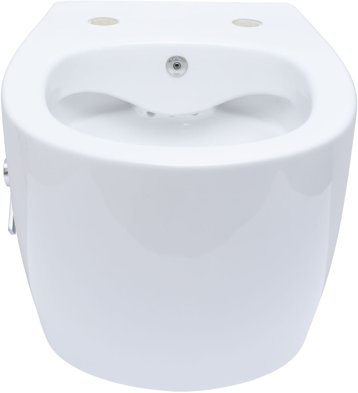 Allen Brau Fantasy Чаша подвесного унитаза 36,3x51 см каскадный смыв, цвет: белый глянцевый 4.11HC1.20