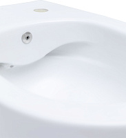 Allen Brau Fantasy Чаша подвесного унитаза 36,3x51 см каскадный смыв, цвет: белый глянцевый 4.11HC1.20