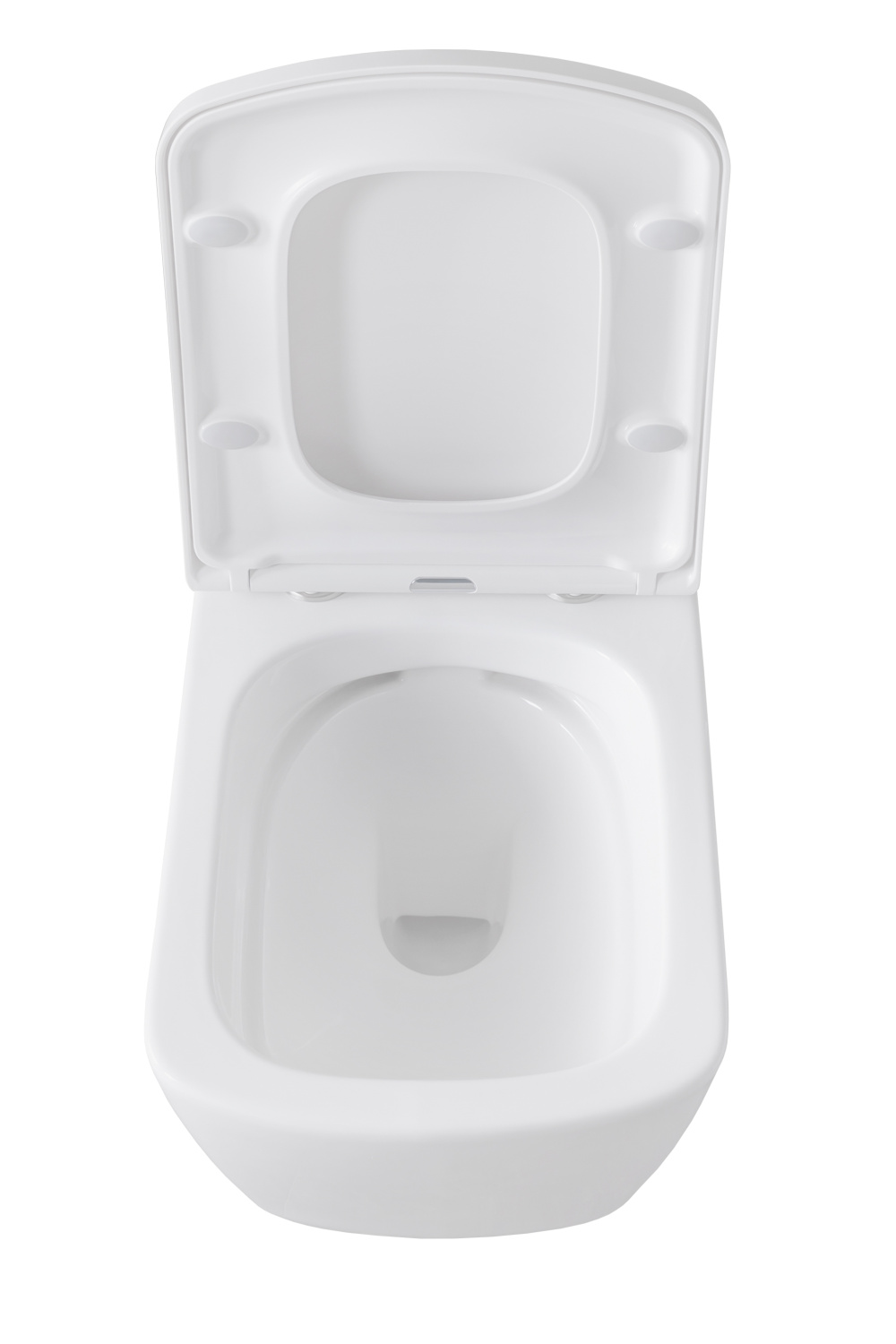 Allen Brau Liberty Чаша подвесного унитаза 36x50 см каскадный смыв, цвет: белый глянцевый 4.33004.20