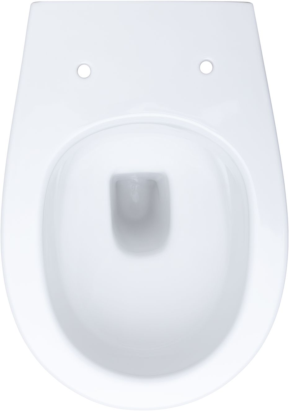 Allen Brau Fantasy Чаша приставного унитаза 36,3x52 см каскадный смыв, цвет: белый глянцевый 4.11007.20