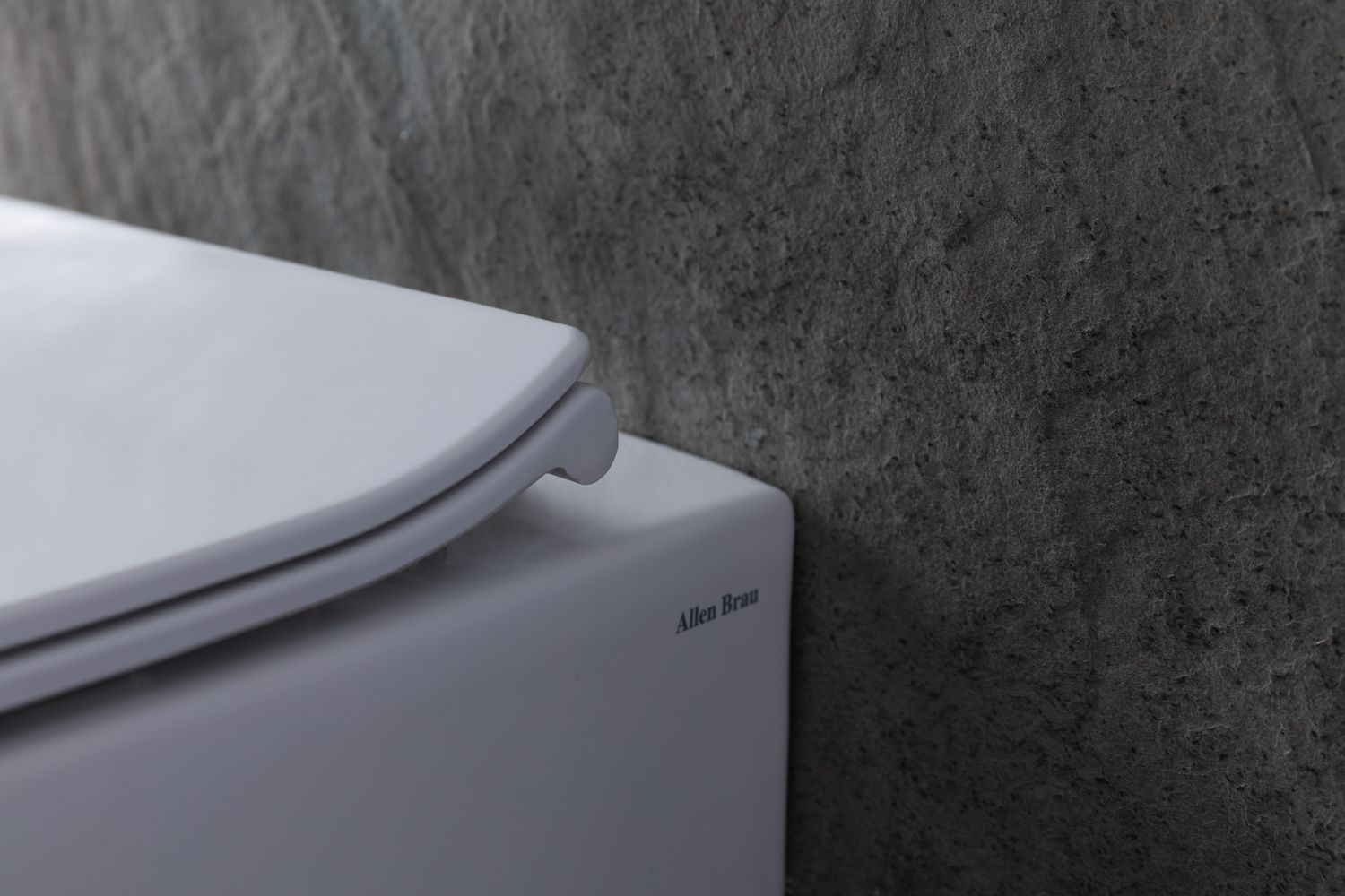 Allen Brau Fantasy Чаша приставного унитаза 36,3x52 см каскадный смыв, цвет: белый глянцевый 4.11007.20