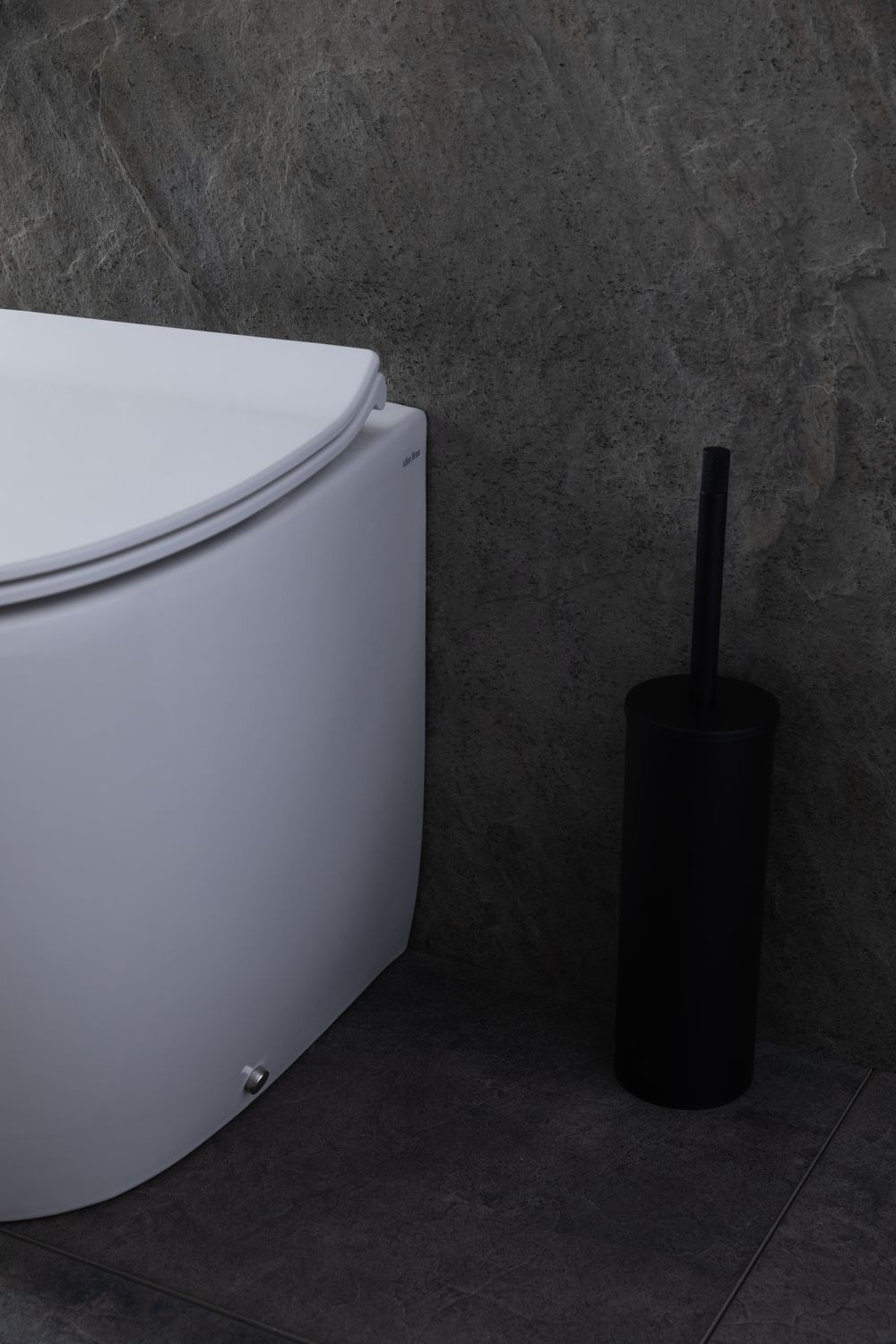 Allen Brau Fantasy Чаша приставного унитаза 36,3x52 см каскадный смыв, цвет: белый глянцевый 4.11007.20