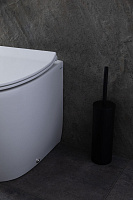 Allen Brau Fantasy Чаша приставного унитаза 36,3x52 см каскадный смыв, цвет: белый глянцевый 4.11007.20