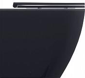 Allen Brau Reality Чаша приставного унитаза 36,5x52 см каскадный смыв, цвет: антрацит 4.32004.AN