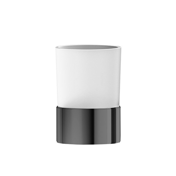 Jorger Exal Стакан для зубных щеток настольный, стеклянный матовый, цвет: nerz 632.00.046.095