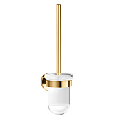 Jorger Exal Ершик для унитаза подвесной со стеклянной колбой, цвет: бронза 632.00.000.011