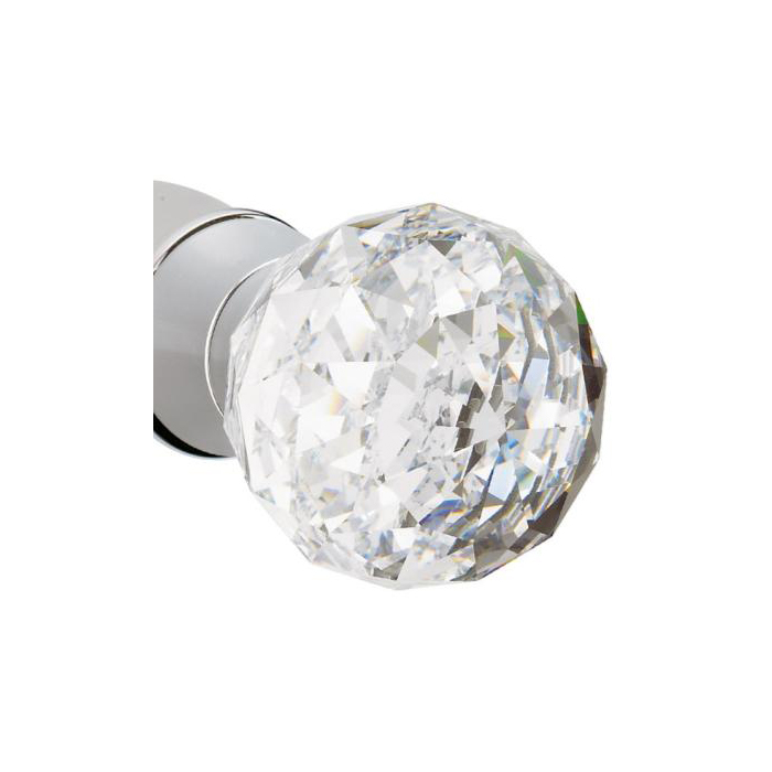 Webert Karenina Ершик для унитаза напольный с латунной чашей, кристалл Swarovski, цвет: золото/хром KA501302017