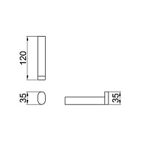Webert Living Держатель туалетной бумаги, настенный, цвет: черный матовый LV500801560