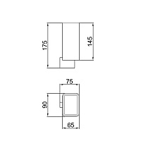 Webert Living Стакан для зубных щеток, настенного монтажа, цвет: никель LV500301345
