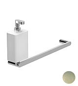 Webert Living Дозатор для жидкого мыла, с полотенцедержателем, цвет: никель LV501501345