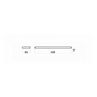 Webert Pegaso Полотенцедержатель 30 см, подвесной, цвет: хром PE500501015