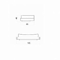 Webert Pegaso Мыльница подвесная, цвет: золото PE500101010