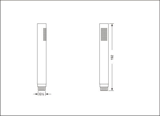 Jorger Rainheaven Ручной душ, цвет: хром 649.13.361.000