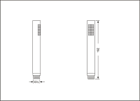 Jorger Rainheaven Ручной душ, цвет: хром 649.13.361.000