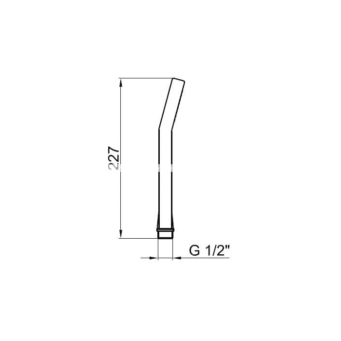 Webert Azeta Ручной душ, цвет: хром AC0426015