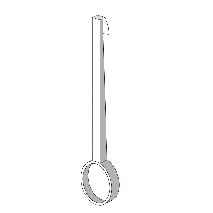 Effegibi Деревянный ковшик, материал: натуральный массив древа VA AC 00 0005