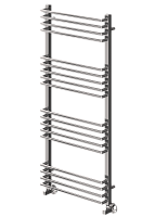Terminus Арт Полотенцесушитель водяной для гвс 53x120h, цвет без покрытия 4670078513397