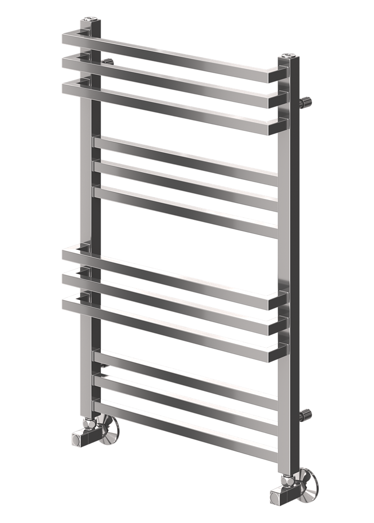 Terminus Нойс Полотенцесушитель водяной для гвс 53x80h, цвет без покрытия 4630080268401