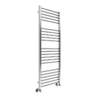 Terminus Сицилия Полотенцесушитель водяной для гвс 53x140h, цвет без покрытия 4670078530820