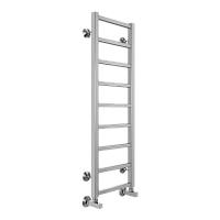 Terminus Контур Полотенцесушитель водяной для гвс 33x100h, цвет без покрытия 4670078529664
