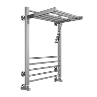 Terminus Валенсия Полотенцесушитель водяной для гвс 53x80h, цвет без покрытия 4670078529473