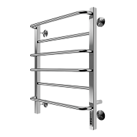 Terminus Евромикс квадро Полотенцесушитель электрический 53x65h, цвет без покрытия 4670078531230