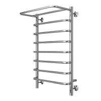 Terminus Полка Полотенцесушитель электрический 53,2x85h, цвет без покрытия 4670078524836
